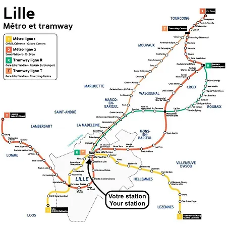 Hypercentre/train Station-superb